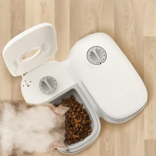 Distributeur automatique de croquettes pour chat | ConnectiPet