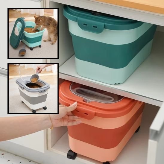 Boite à croquettes pour chat | Hermétique Design