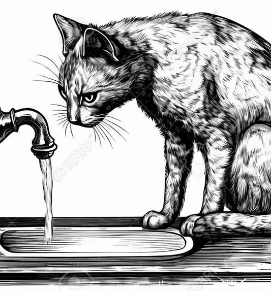 fontaine à eau chat