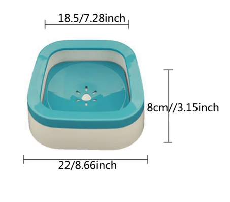 gamelle chat dimensions