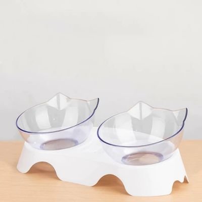gamelle surélevée double transparentes