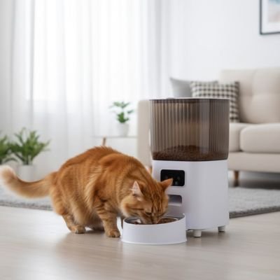 Distributeur de croquettes pour chat | AutoFeeder