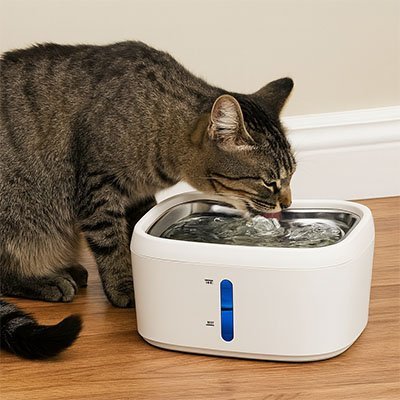 Fontaine a eau Chat | Silent-Flow