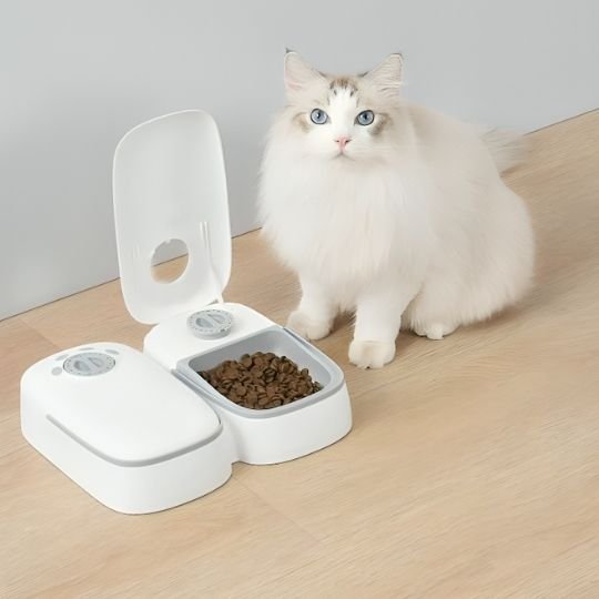 Distributeur automatique de croquettes pour chat | ConnectiPet