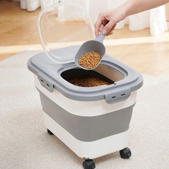 Boite à croquettes pour chat | Hermétique Design