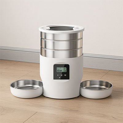 Distributeur de croquettes pour chat | Automatique